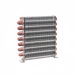 Finned Tube Condenser Universal Fit Copper Tube Aluminum Fin Heat Exchanger