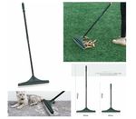 Artificial Carpet Rake Turf Rake  Grass Broom Clean Carpet Steel Handle Brush