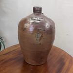 Large 2 Gallon Jug Stoneware Salt Glazed Flagon JOHN EVERETT