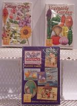 Heritage Playing Cards - Cottage Garden, Vegetable Garden, Cadburys Heritage