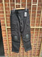 38x32 Black Kneepad Trousers Bulldog Tactical Gear