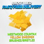 54 Westwood Countax Power Sweeper Yellow Brushes Bristles Lawn Tractor