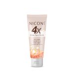 NICONI 4X De-Tan Face Wash 100ml Glutathione Kojic Acid Vitamin C AHA