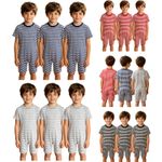 UK 3PCS Kids Special Needs Adaptive Clothing Sensory Clothes Anti-strip Romper