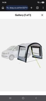 2024 Dometic Sunshine AIR Pro 240 VW Side wall set awning accessories