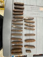 Metal Drift Punch Set 18 Pieces Brown Assorted Punches/Chisels