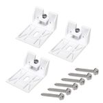 Rosyquarz 3/4" Blinds Shade Brackets,for Hunter Douglas White