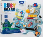 MONTESSORI BUSY BOARD BEAR TODDLER SENSORY TOYS LEARNING MOTOR SKILLS ACTIVITIES