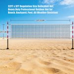 SPPHONEIX Volleyball Net 9.5M x 1M Official standard Sized