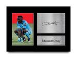 Edouard Mendy Senegal Gift Ideas Printed Autograph Picture for Football Fans