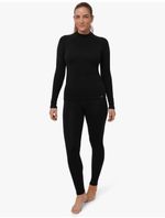 Danish Endurance Base Layer Set Women's Merino Wool for Extreme Cold Black XXL