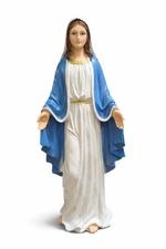 Virgin Mary Statue 45cm Large Our Lady Grace Resin Figurine Religious Decor