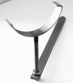 Metal Rise & Fall Drive Bracket For 4.5"/115mm HR Cast Iron Gutter (Stainless)