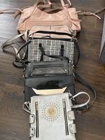 Bundle of 7 Used Handbags Various Brands and Styles Job Lot