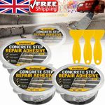 Concrete Step Repair Adhesive Filler Crack Cracks Cement Patch Wall Hole 100g
