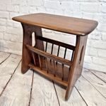 Genuine Ercol Windsor 1153 in Elm Magazine Rack 1990s Good Condition