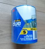 Scotch Blue Pre-Taped Masking Film Refill 60cm x 27.4m Removable Low Tack