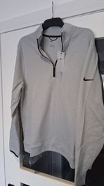 Nike Golf 1/4 zip top, vented back, Grey, Large, Brand New with labels