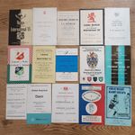 Rugby Union Celebration and One-Off Match Programmes 1938 - 1979