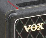 Gold string for British and American Vox amplifiers and cabinets