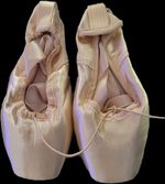 Ballet Pointe Professional Dance Shoes Ballet Flats with Toe Pads for Girls