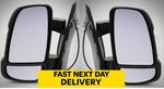 PEUGEOT BOXER 2006-2024 ELECTRIC DOOR WING MIRROR SET  PAIR BOTH RIGHT & LEFT
