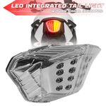 Integrated LED Tail Light Brake Turn Signal DRL For Yamaha XJ6 FZ6R 2009-2017