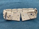 Original pre-WW1 US Army M1903 Eagle Snap 9 Pocket Cavalry Rifle Cartridge Belt