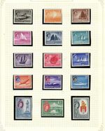 SINGAPORE 1955 QEII DEFINITIVE FULL SET  FRESH MLH