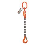 PEWAG 7G100SOSXK/5 Chain Sling,9/32 in Size,G100,5 ft L,SOS 2VCE6