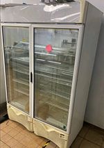 Arneg 2 Door Glass Merchandising Refrigerator 729L Freestanding