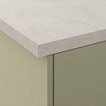 Light Sandstone Square Edged Laminate Worktops