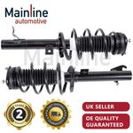 Shock Absorber Strut & Coil Spring Assembly for Ford Fiesta MK5 Front L/R SET