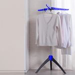 Foldable Clothes Rail Sturdy Foldable Clothes Airer Hangaway Clothes Hanger UK