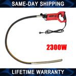 Electric Concrete Vibrator Poker 2300W Hand Held Vibrating w/ 2m Shaker Hose Kit