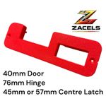 Zacels Door Hinge And Latch Jig 40mm Door 76mm Hinges