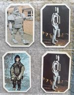 ORIGINAL TYPHOO TEA, THE AMAZING WORLD OF DR WHO, ISSUED 1976, 4 CARDS