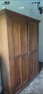 Huge Beautiful Pitch Pine Cupboard Absolutely Stunning Piece Of Furniture
