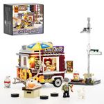 Funwhole Chili Dog Trailer 515 PCS Building Set V2.0 – Cozy Winter Display