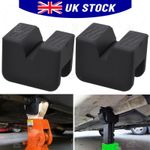 2x Universal Jack Stand Pad For Axle Stands adapter Pinch Welds Protector Guard