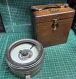 Vintage Pigeon Racing Clock Timer oak cased
