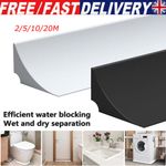 Bathroom Water Stopper Shower Dam Dry Wet Separation Barrier Kitchen Sink Strip
