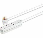 LOGIK L4WAY2M18 4-Socket Extension Lead - 2 m - BOX DAMAGE