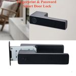 Smart Fingerprint Door Lock Security Electronic Door Lock Door Handle ?