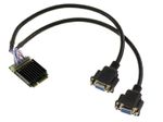 Graphics Card 2X VGA 1080P mPCIe MiniPCIe Full Size - SILICON MOTION SM750