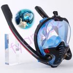 Full Face Snorkel Mask Set Scuba Diving Swimming Underwater Anti Fog for Kid OT