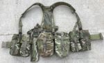 British Army Issue PLCE MTP Webbing set Pouches & Yoke Medium