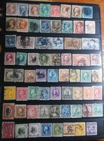 US lot of antique stamps