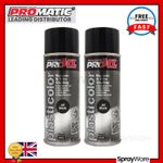PRO XL Pro Plasticolor Bumper & Trim Paint Coating JET BLACK Aerosol 400ml PC5JB