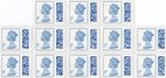 GREAT BRITAIN 1p Machin Barcode MNH Mid 4 with Print Error Variety QE2 V4700 GB